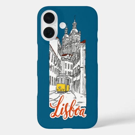 Lissabon Case-Mate iPhone Case (Achterkant)