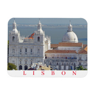 Lissabon Estrela Basilica uitzicht koelkastmagneet Magneet