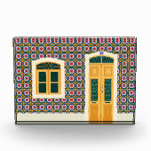 Lissabon huis met tegels fotoblokken (Voorkant)