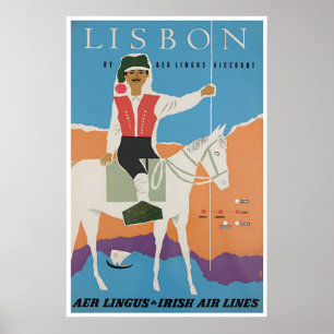 Lissabon Kunst Portugal Reisposter Portugese Print