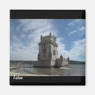 Lissabon magnet-Torre de Belém Magneet