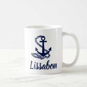 Lissabon - Maritime Style Blue en White Mok