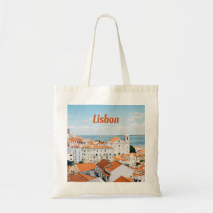 Lissabon Portugal Atlantische stranden Roofs Tote Bag