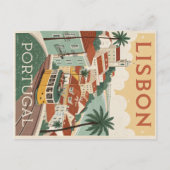 Lissabon, PORTUGAL Briefkaart (Voorkant)