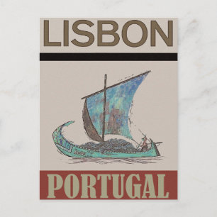 Lissabon Portugal Briefkaart voor reizen