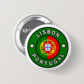 Lissabon Portugal Button (Voorkant /achterkant)