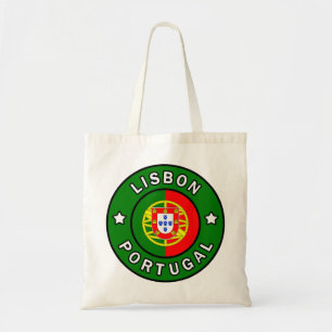 Lissabon Portugal canvas tas