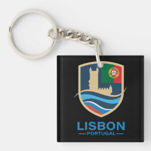 Lissabon Portugal Europa Sleutelhanger