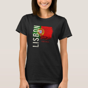 Lissabon Portugal Europa T-shirt