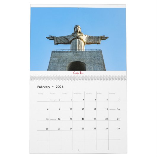 Lissabon Portugal Kalender (Feb 2026)
