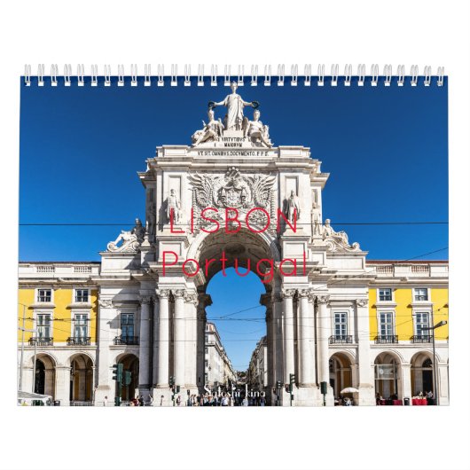 Lissabon Portugal Kalender (Hoes)