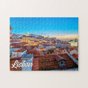 Lissabon, Portugal Legpuzzel