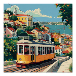 Lissabon Portugal Perfect Poster