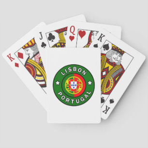 Lissabon Portugal Pokerkaarten