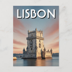 Lissabon Portugal Reis Belem Toren Briefkaart