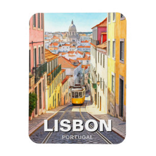 Lissabon Portugal Reizen Alfama Nationaal Pantheon Magneet