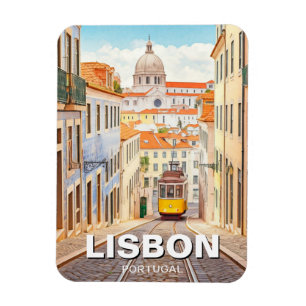 Lissabon Portugal Reizen Alfama Nationaal Pantheon Magneet