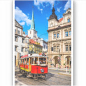 Lissabon Portugal Sticker (Voorkant)