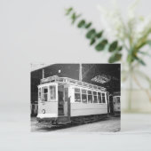 Lissabon Portugal Tram 1969 Briefkaart (Staand voorkant)