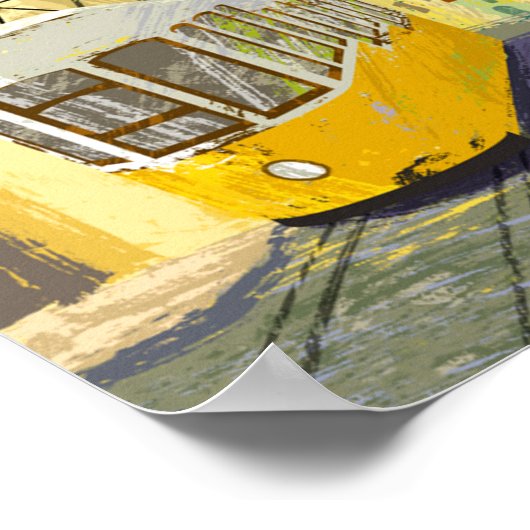 Lissabon-reisposter: 8,5 x 11 inch poster (Hoek)