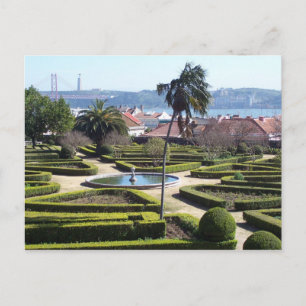 Lissabon-scène 2 briefkaart