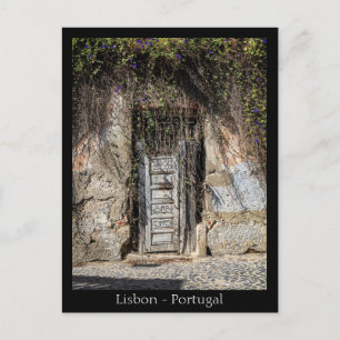 Lissabon Street, Portugal Briefkaart