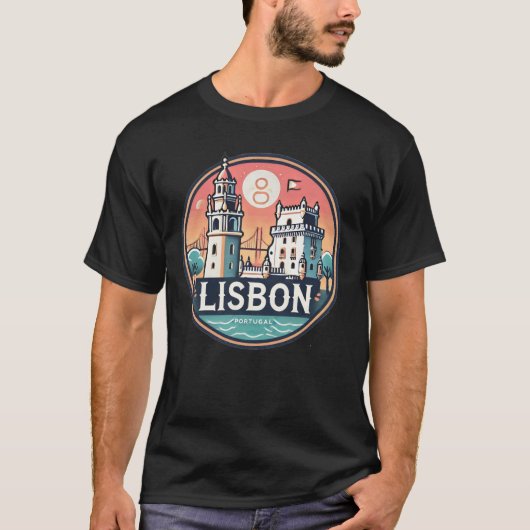 Lissabon T-shirt (Voorkant)