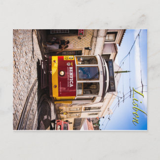 Lissabon-tram Briefkaart