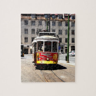 Lissabon Tram Puzzle Legpuzzel
