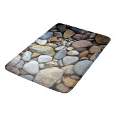 LISSEZ LE TAPIS DE BAIN LAVÉ DE ROCHES DE RIVIÈRE (Angle)