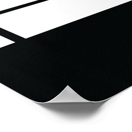 Lissitzky & Mondrian Poster (Hoek)