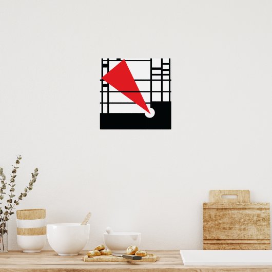 Lissitzky & Mondrian Poster (Keuken)