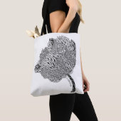 Listakora Flower Canvas tas -  (Dichtbij)