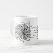 Listakora Seashell Coffee Mok -  (Voorkant links)