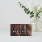 Liste de cheveux Carte de visite Salon de beauté M (Debout devant)