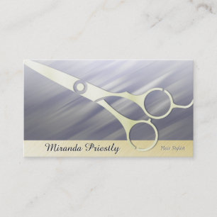 Liste de cheveux Elegant Cartes de visite de cisea