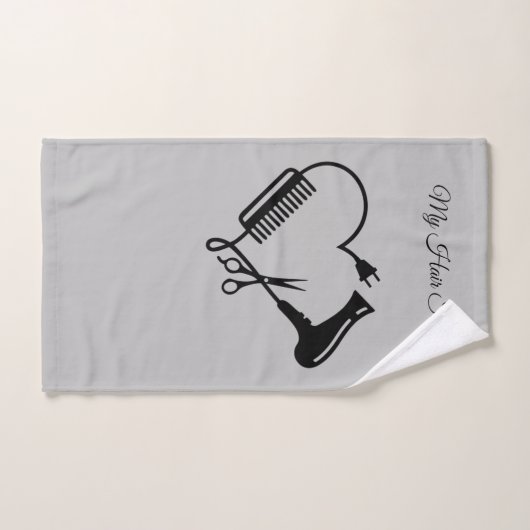 Liste de cheveux & Salon (Serviette à main)