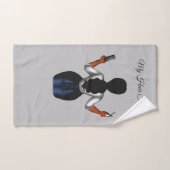 Liste de cheveux & Salon (Serviette à main)