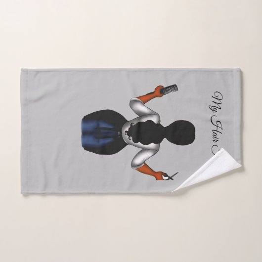 Liste de cheveux & Salon (Serviette à main)