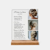 Liste de cheveux Salon Services Tarifs (Recto)