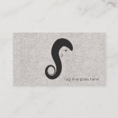 Liste de cheveux Studio carte de visite personnali (Dos)