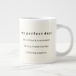 Liste de contrôle Coquette Paris Mug personnalisé