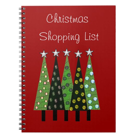 Liste de Noël Note Livre (Devant)