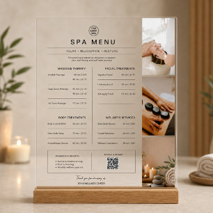 Liste de prix des services de thérapeute en massag