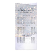 Liste de prix Holographique Parties scintillant vi (Dos)