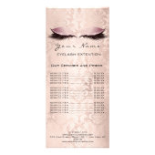 Liste de prix Lashes Extension Maquillage Damask S (Devant)