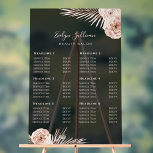 Liste de prix Roses transparents de Tropical