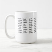 Liste de tasse de Q-Mot (Gauche)