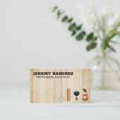 Liste des cheveux | Cartes en bois (Debout devant)