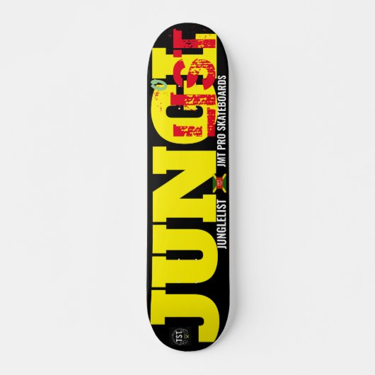 LISTE JUNGLE Planche de skateboard JMT (Devant)